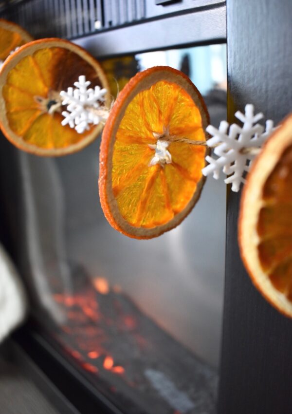 Make Your Own Dried Orange Garland