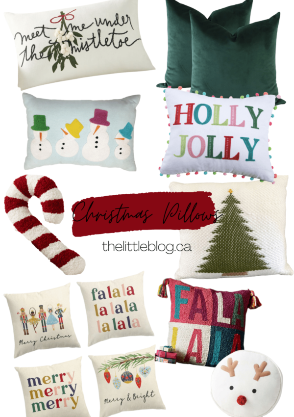 festive pillows